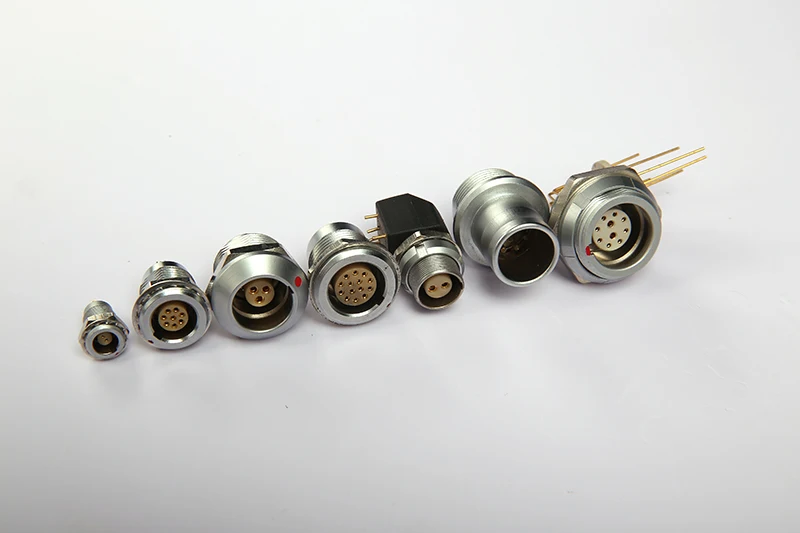 FGG/EGG.00/0B/1B/2B/3B 2 to 32 pin 6 pin 9 pin 12 pin circular self locking push pull connector