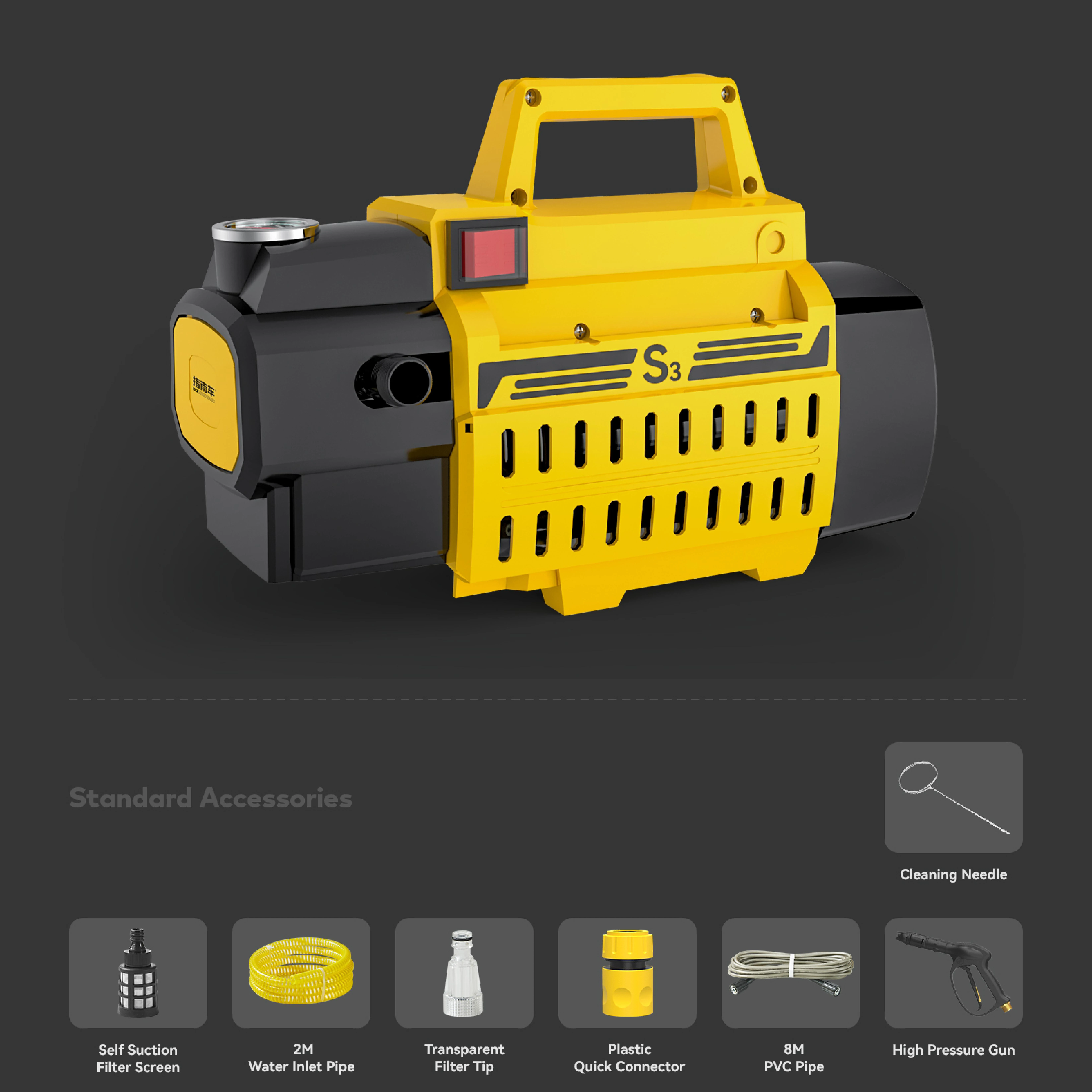 Pressure Washer Portable Electric Car Washer 220v High Pressure Cleaner