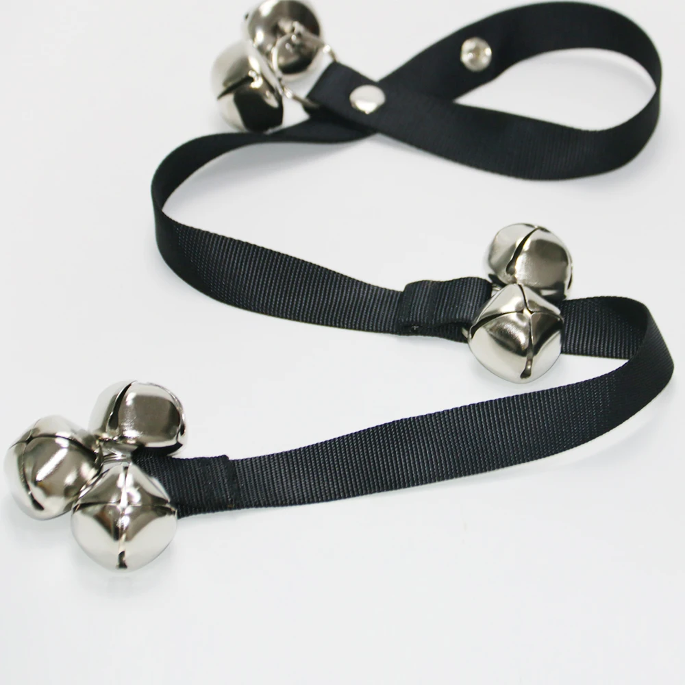 Manufacturers wholesale dog bell training padrope dog doorbell nylon dog color