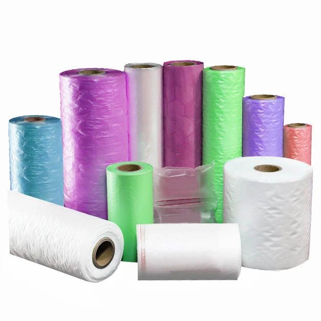 Factory anti-shocking biodegradable packing materoals air bubble plastic roll with customizable scale