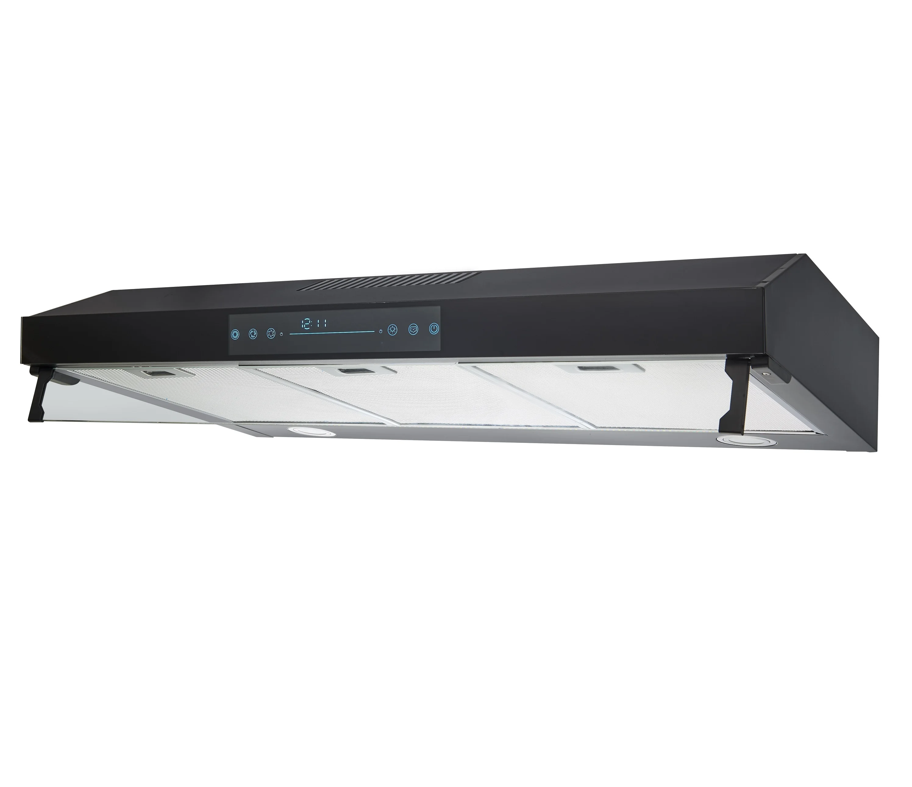 Led Lighting Parts Smoke Grease Extractors Cooker Hoods/Under Cabinet Black Kitchen Range Cooker Hood