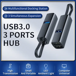 Алюминиевая сковорода для мини-запоминающий USB Тип C 5 в 1 высокая скорость передачи данных приемник 3,0 + 2,0 3 порта адаптер для ноутбука Macbook PC