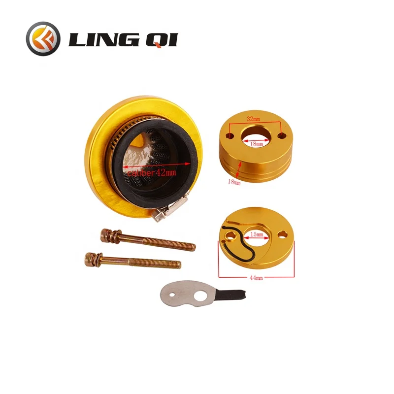 LING QI Modified Air Filters Are Suitable For Off-road Motorcycles, ATVs. It Has The Ability Of Water Proofing And Oil Melting