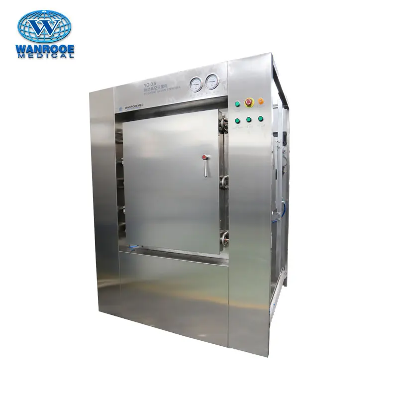 YG 0.36 Vertical Pulse Vacuum Pump Autoclave Sterilizer For Dry Clothing Metal Instrument