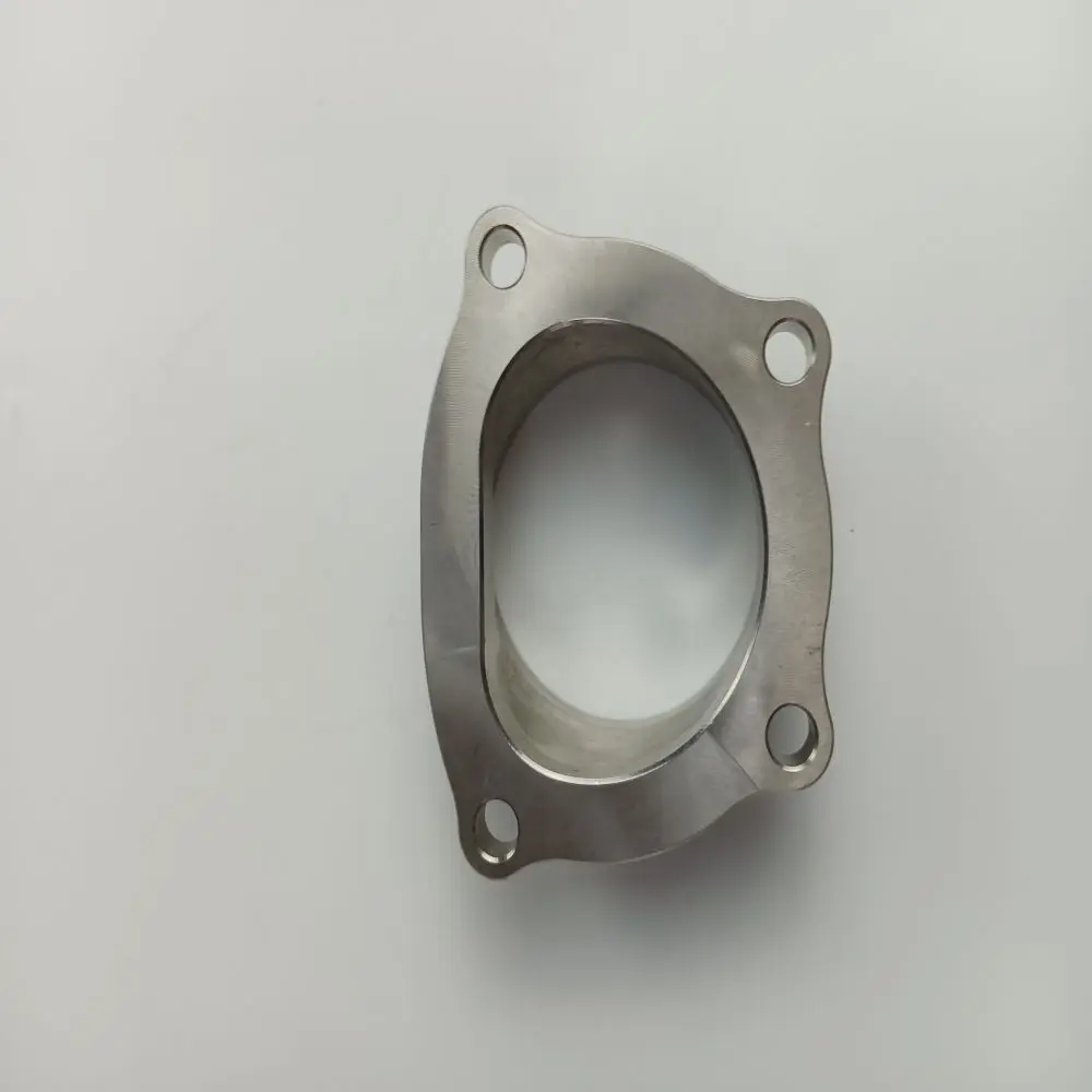 Custom Machined Turning Milling Services Processing Fabrication Turned Copper Brass Cnc Machining PartsThrottle Body Flange