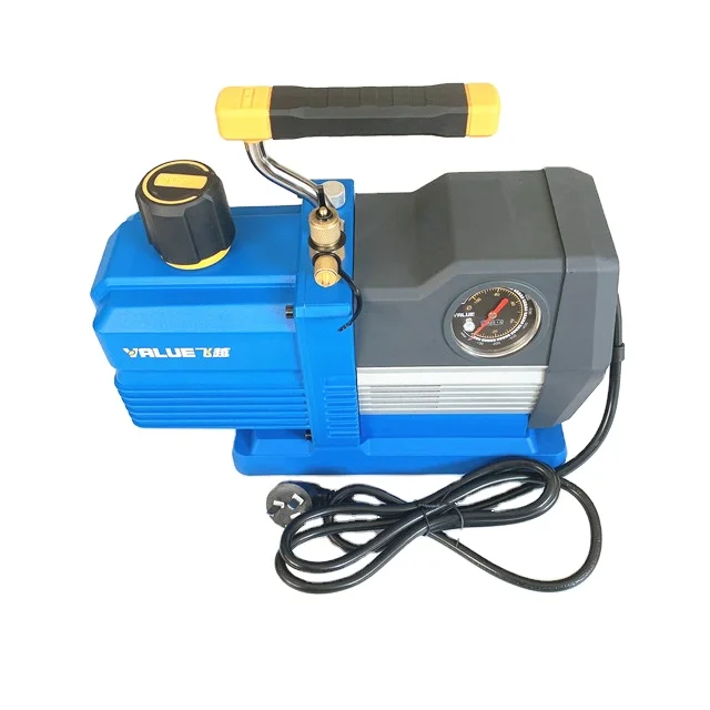 VRP-8DV HVAC Refrigerant Vacuum Pump Built-in Solenoid Valve Embedded Vacuum Gauge Variable Frequency Drive Motor