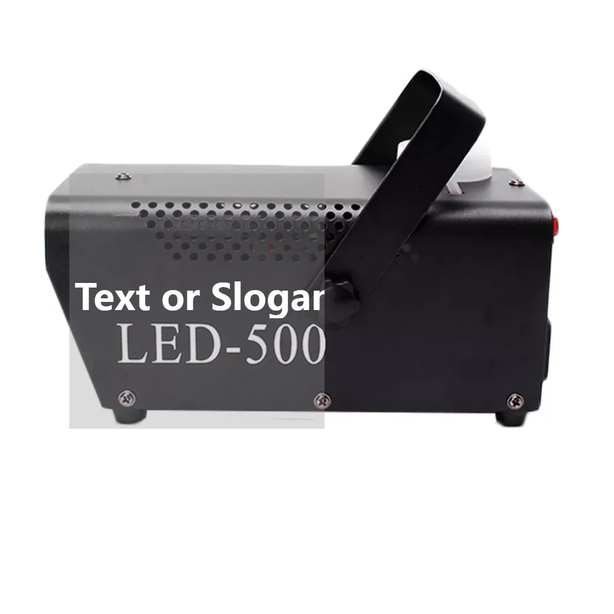 500W RGB Fog Machine Stage Light for Wedding Stage with Remote Control DJ Smoke Machine