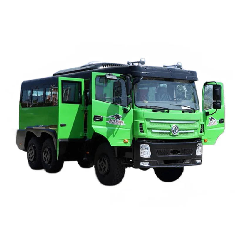 Dongfeng Coach Bus 25+1+1 Seater Cummins Euro 2 All-terrain Heavy-duty Passenger Carrier