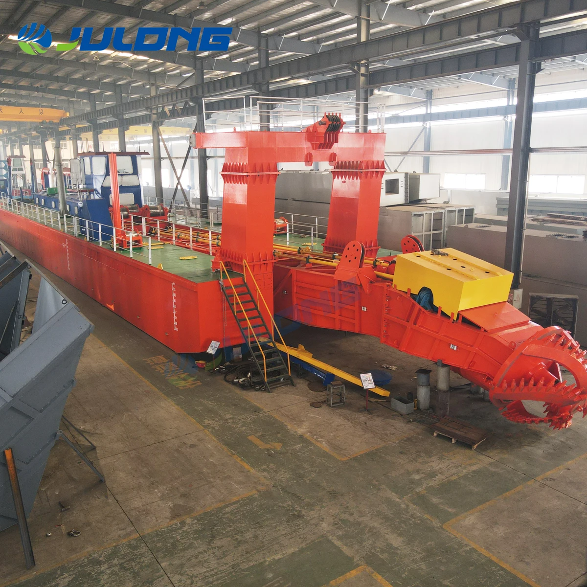 Dredger cutter suction is used in dredging projects in the Middle East countries