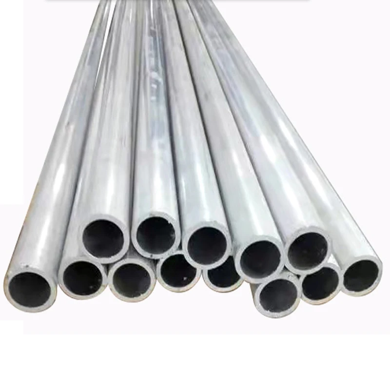 Anodized Aluminum round Tube 7075 T6 Aluminium pipe 7075 Extruded Aluminum Tube for sale