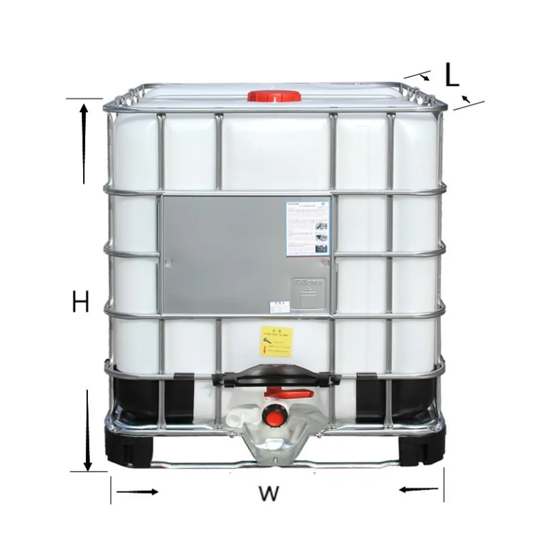 275 Gallon Plastic Ibc Tank 1000 L Garden Rain Container Rain Water Tank