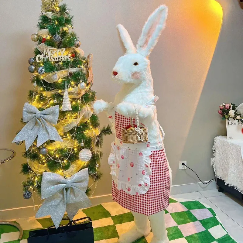 Bunny Decor Easter Decoration Big Rabbit Animal Model Festival Supplies Easter Party Mardi Gras Decorations Bunny
