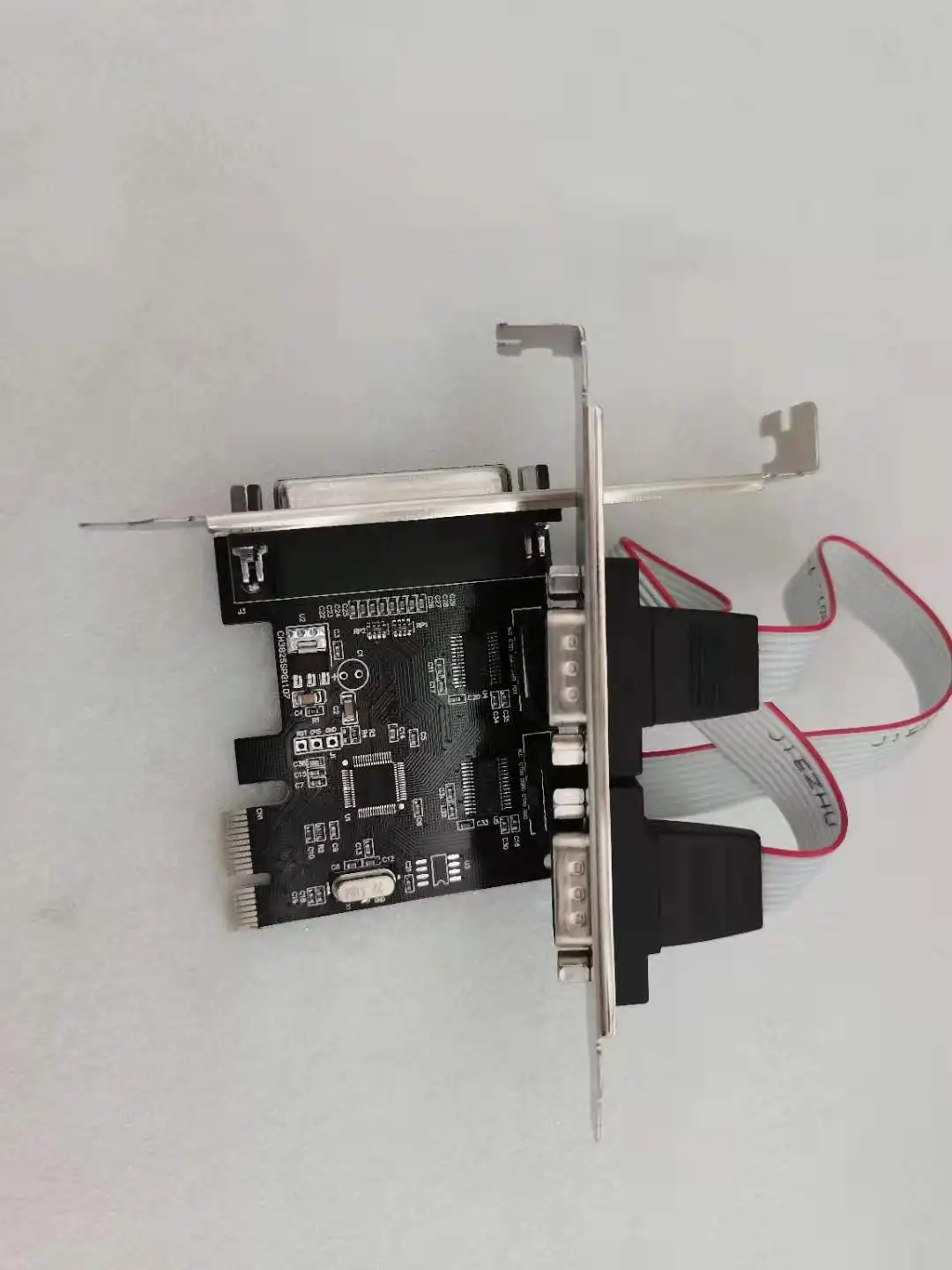 PCIe Combo Serial Parallel Expansion Card  to Printer LPT Port RS232 Com Port Adapter IEEE 1284 Controller Card WCH382 for PC