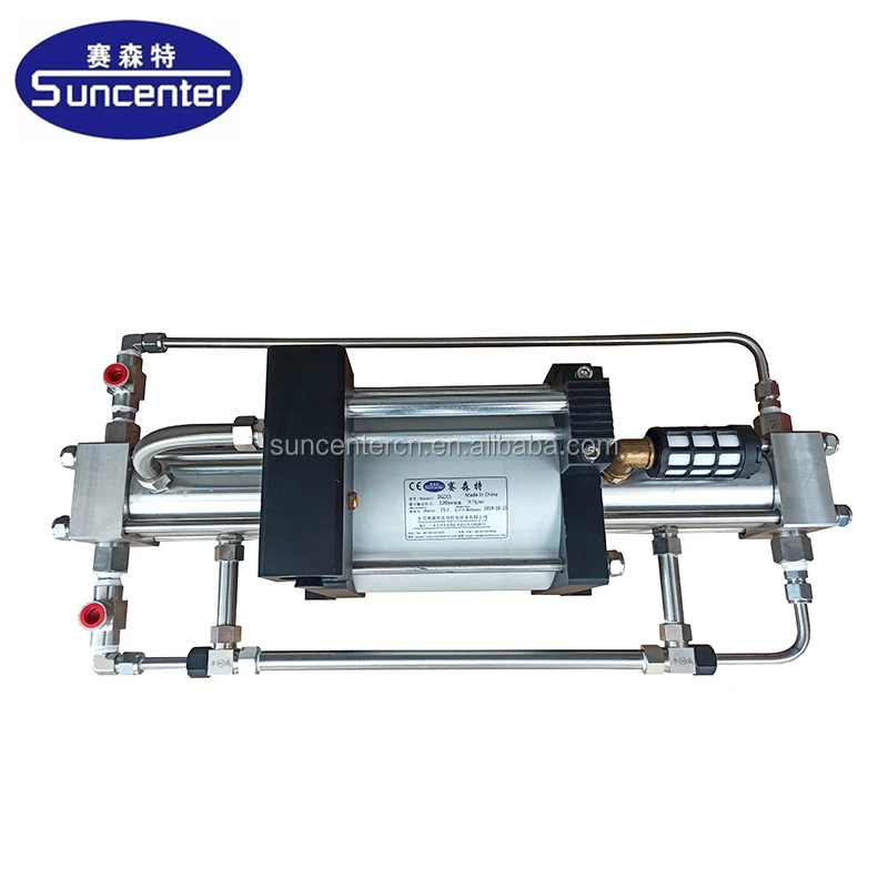 Natural High Pressure Pneumatic Oxygen Gas Booster Filling Pump