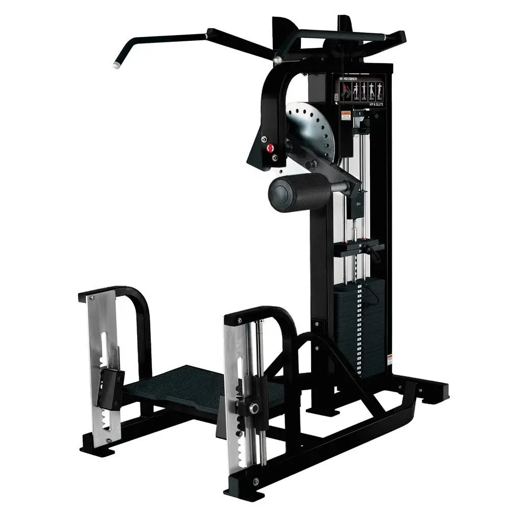 Strength Trainer Pin Loaded Fitness Equipment Hip and Glute Fitness Gym Equipment