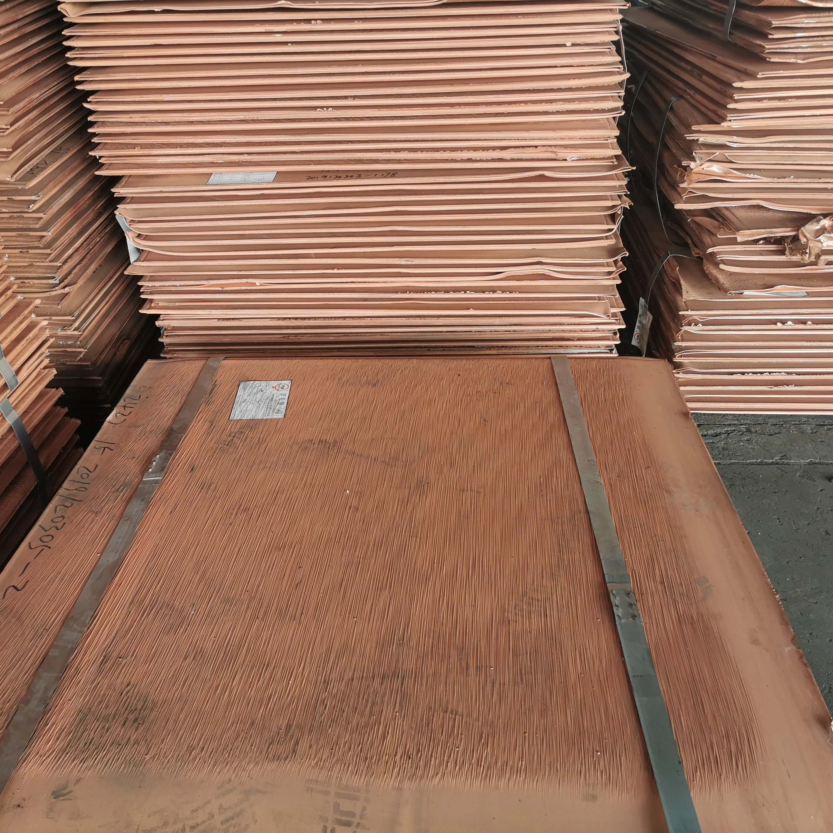 Factory Price copper cathode   High quality Grade A Electrolytic Copper Cathode 99.99% /