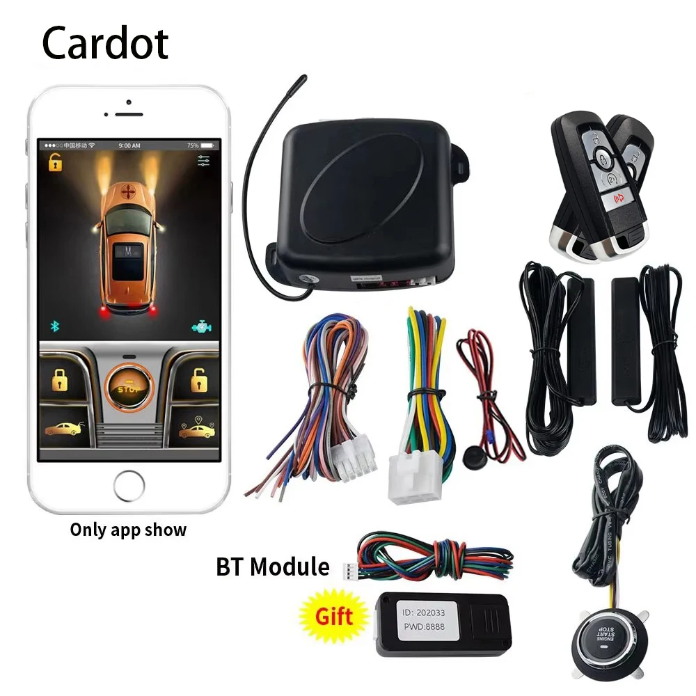 Автомобильная система запуска двигателя