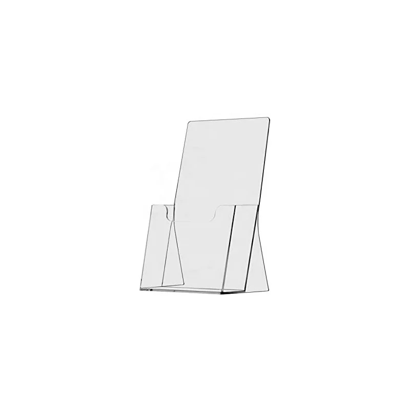 Hot sale desktop high quality custom clear acrylic a4 brochure holder Countertop Organizer
