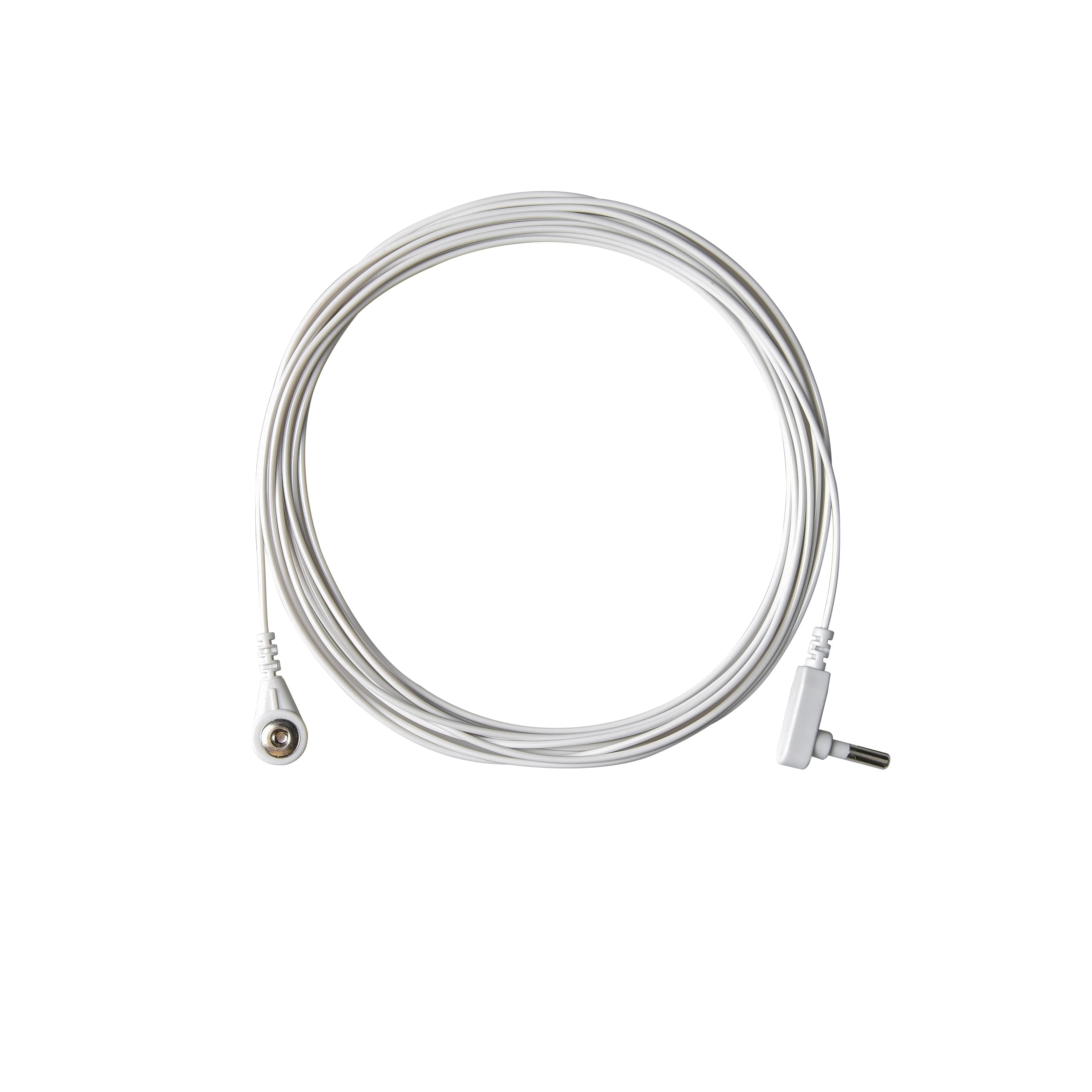 Maxsharer 15ft PU Straight Cord Splitter Anti-Static Grounding for Bed Sheet Yoga Mat Mouse Pad