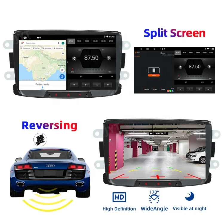Car Dvd Player Video Music Multimedia System Double Din Radio Android For Renault Dacia Lodgy Dokker 2012