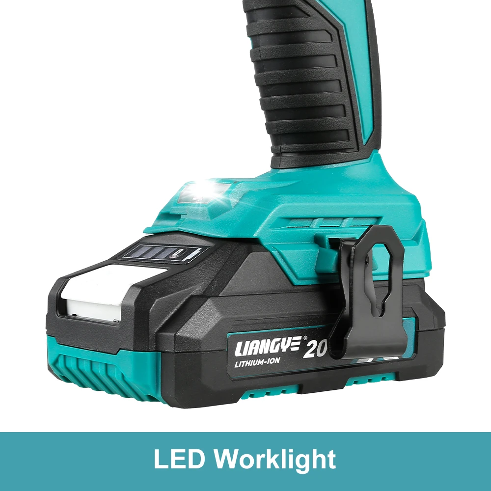 Liangye rechargeable drill taladro de bateria inalambrico de 20v combo drill cordless