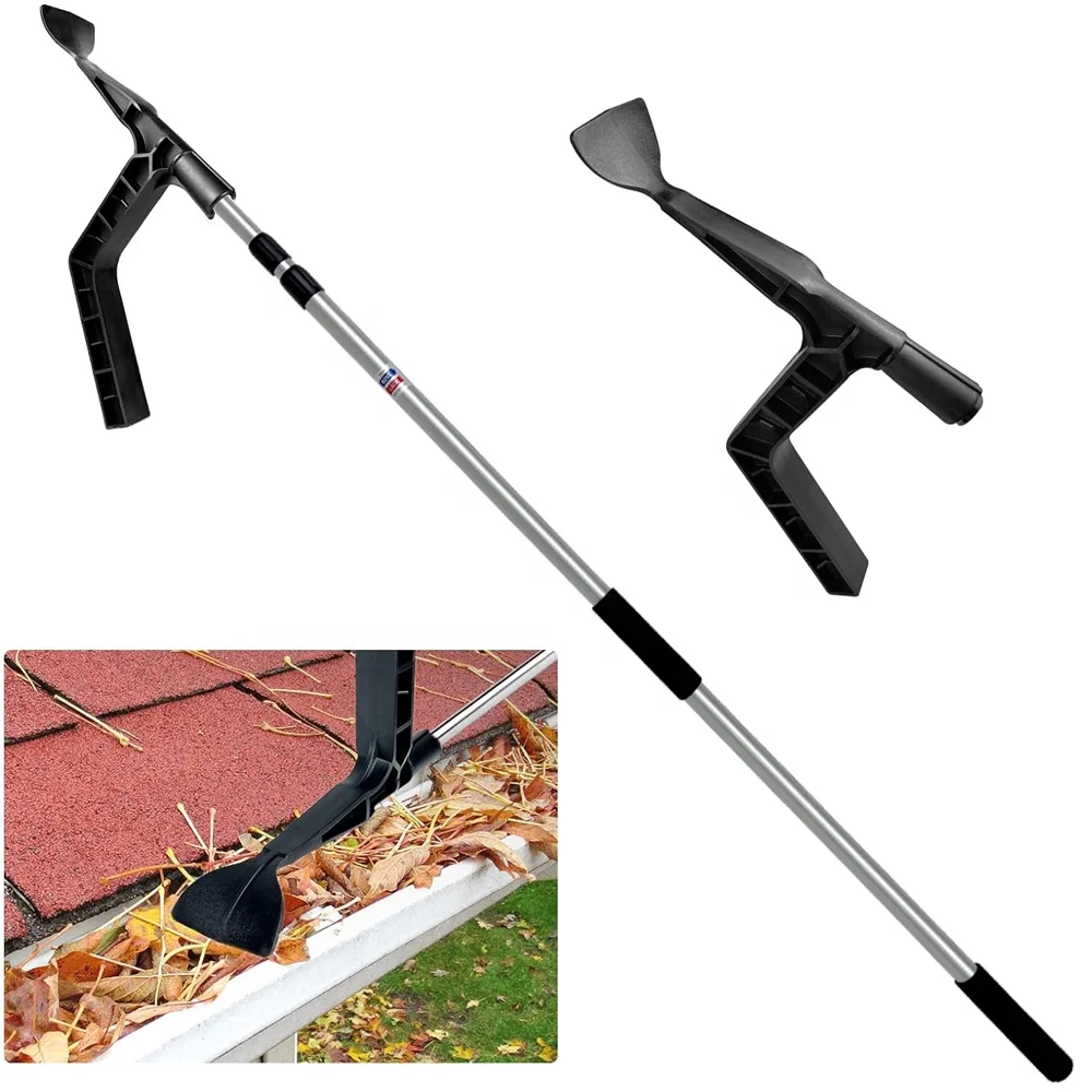 Qiyun new product gutter cleaning Spoon and Scoop Roof Gutters Cleaner for Garden Ditch Villas Townhouses