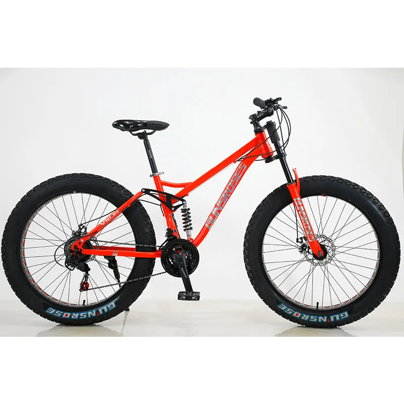 The most popular style snowbike fatbike fat bike/24 26 inch beach ATV bike for adult mountain bicycle/21 speed fatbike