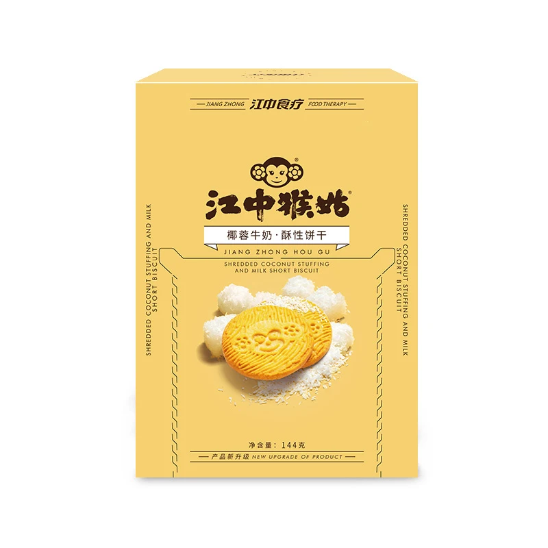 A variety of flavors of cane sugar-free crisp cookies to nourish the stomach monkey head mushroom cookies snacks