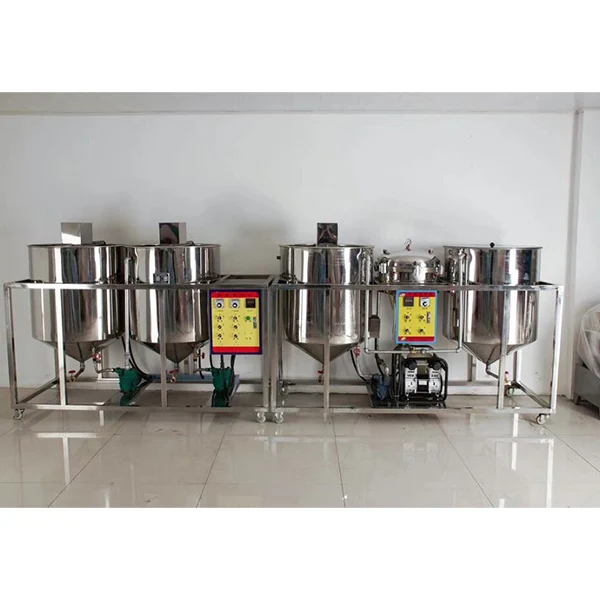 mini peanut cotton seed oil refinery plant /refined machine of corn oil price