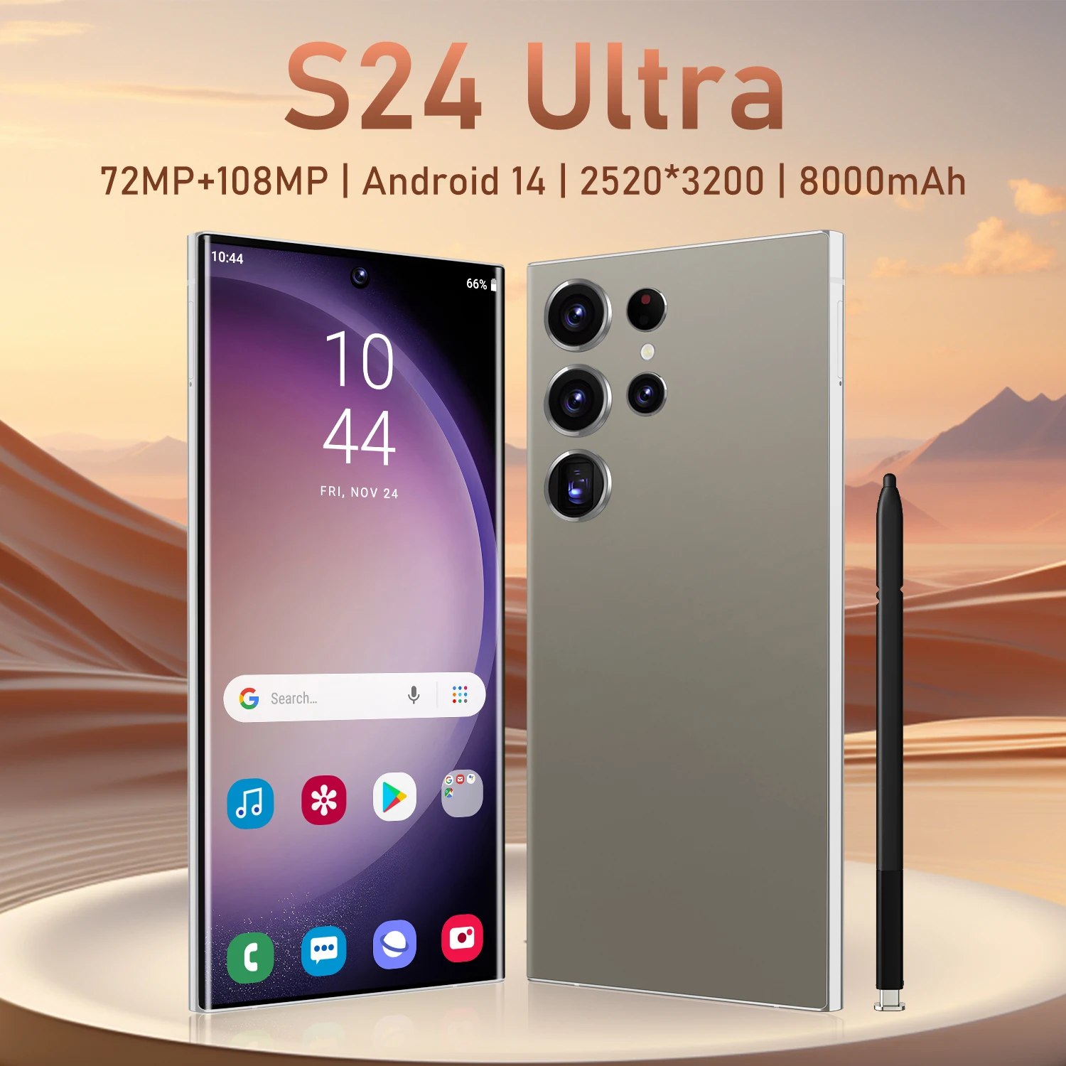 2024 оригинальный новый телефон S24 ультра 6 8 дюймов 16 ГБ + 1 ТБ 4G 5G смартфоны с камерами лицо ID разблокированы сотовые телефоны