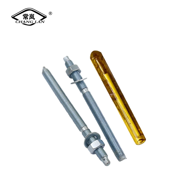M12 Zinc plated chemical anchor bolt