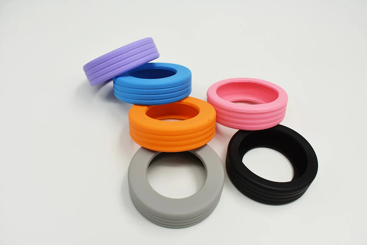 2024 Design Luggage Suitcase Wheels Cover Trolley Case Silicone Caster Cover Luggage Wheel Replacement Color Protection Cover