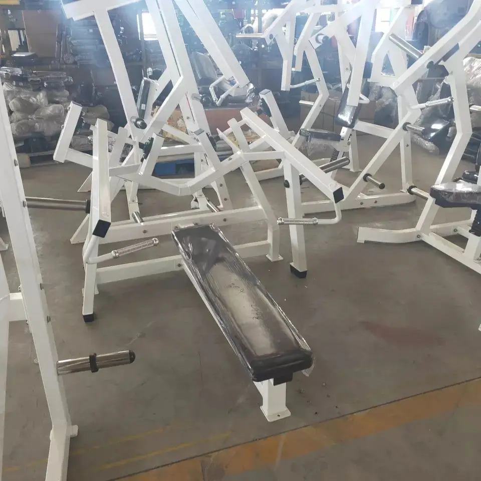Moq 1 Acceptable Heavy Duty Dezhou Fitness Sport Iso-Lateral Horizontal Bench Press With Free Spare Parts