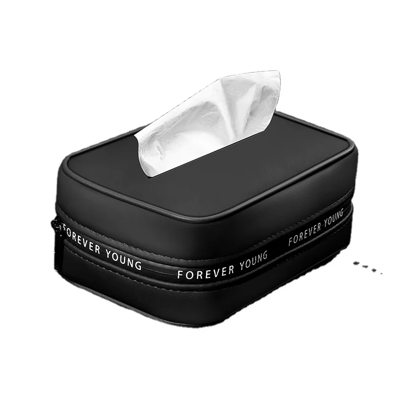 Wholesale Car tissue holder Factory  Car rear seat hanging tissue bag Tissue bag can be customized