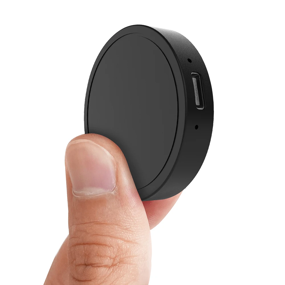 Portable Digital Voice Recorder with 128G Memory Storage Circular Design for Easy Recording