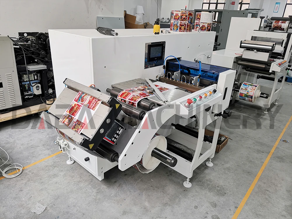 DINGYU pvc film release paper slitting cross cutting machine