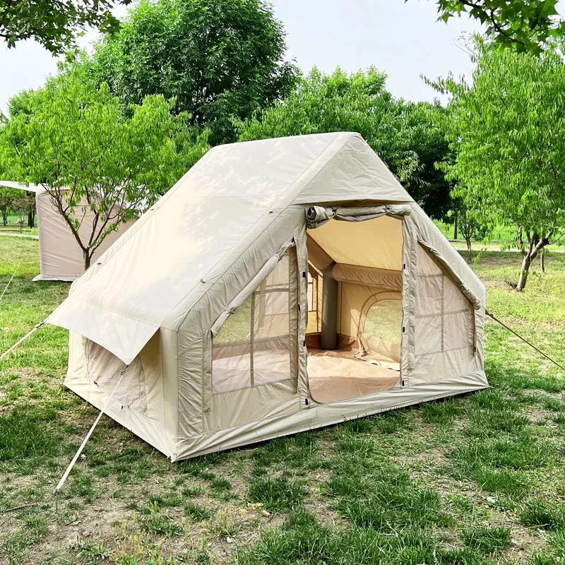 Durable Chinese Suppliers Cotton Hot Sale Camping Outdoor Inflatable Tent