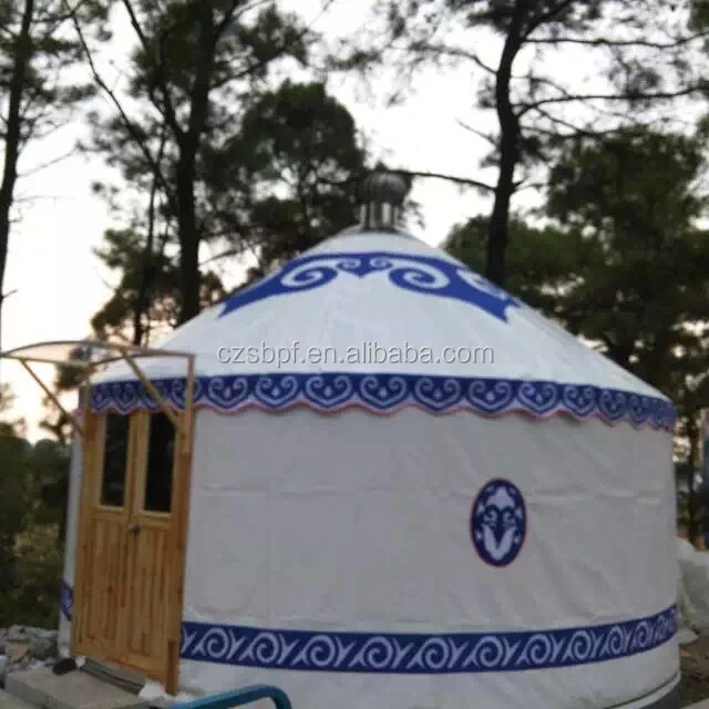 8M Diameter Mongolian Yurt Tent Bell Tent For Sale