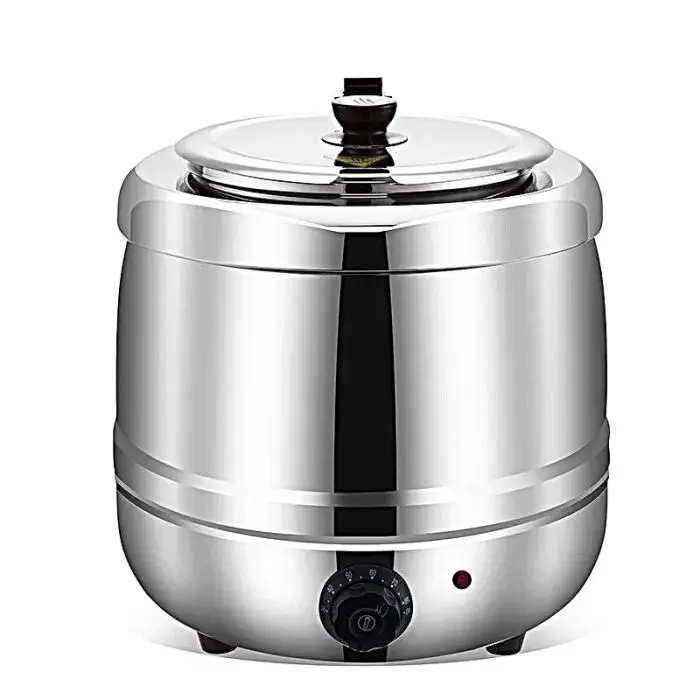 Fast Heating Buffet Electric Soup Kettle Heating Pot Electric Soup Kettle Pot Catering Electric Soup Kettle Warmer