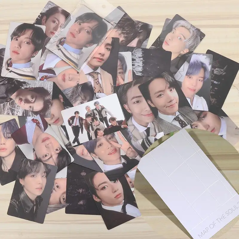 Bangtan Boys оптовая продажа Kpop карта души 7 альбом Фотокарточка