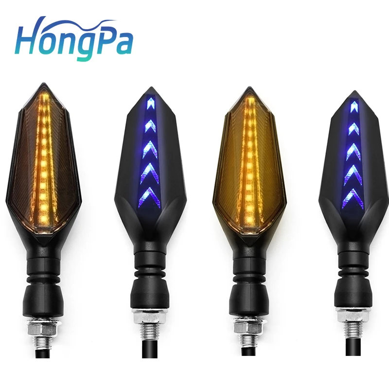 ABS turn light motorcycle led turn signals universal flexible led motorcycle turning signal for motorcycles