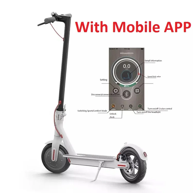 hot sale electric kick scooter M365  Pro  folding electric scooter blue tooth APP Good Quality lcd console digital