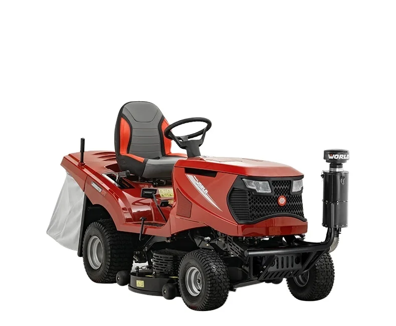 28HP Gasoline Engine Riding Lawn Mowing Tractor Industrial Grade 24V Strong Lawn Car Petrol Power Good Quality Blade Grass