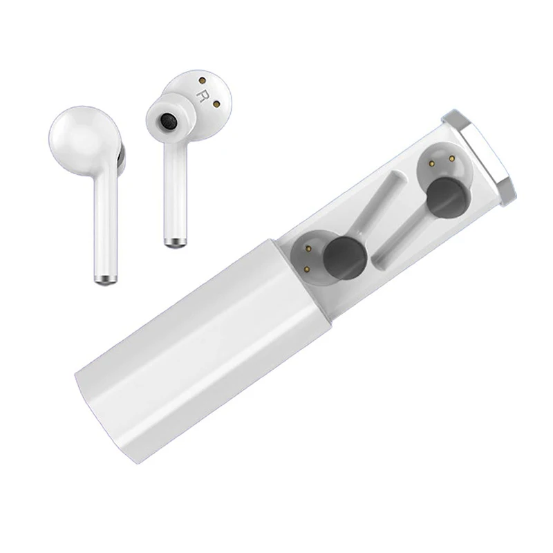 Ivywone TWS Stereo Wireless Earbuds, Ear hook Earphone Earpiece TW50 with Charging Case