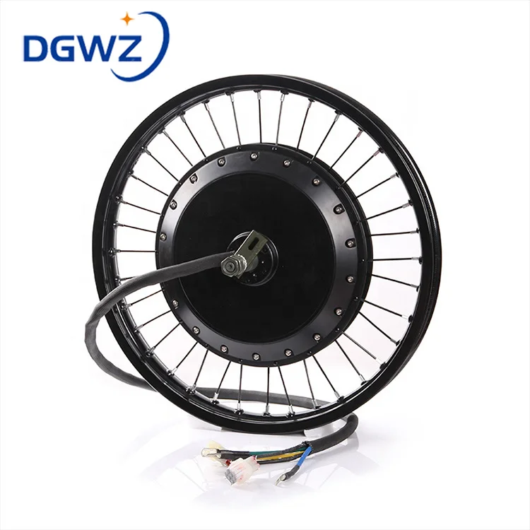 Dgwz по индивидуальному заказу с высокой мощностью 72V-96V 5000W безщеточный безредукторных мотор для центрального движения колеса enduro фара электровелосипеда в