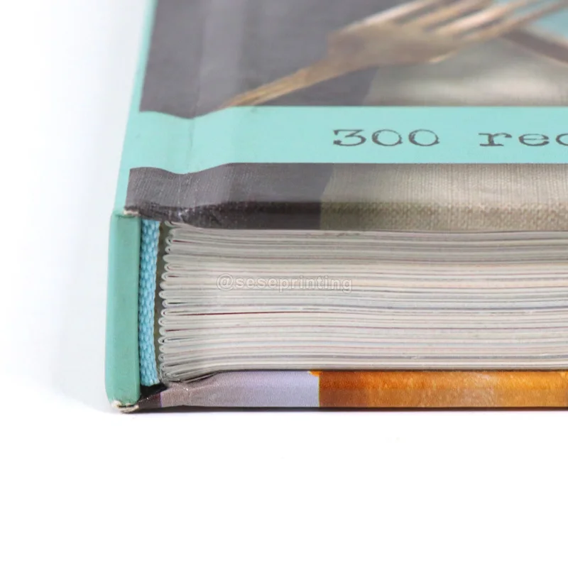 Book Making Company Offset Printing Hardcover Printed Cookbook Custom Cheap Cookbook/cook Book / Recipe Book Printing