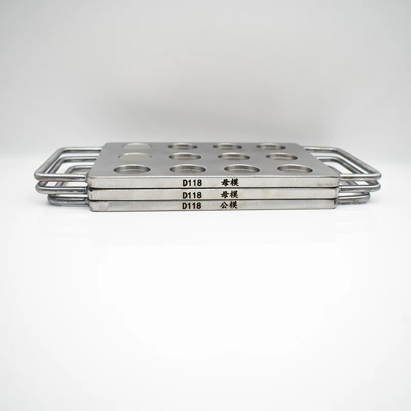 12 Holes 26mm Powder Pressed Molds For Cosmetic Blush Foundation Powder