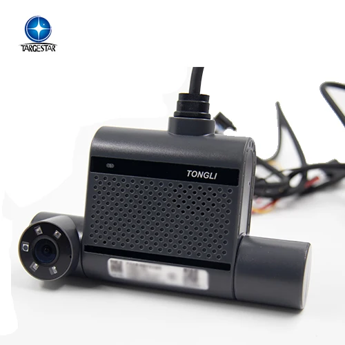 Targestar Mini Dash Cam 4G For Car Lorry 2 Channel AI Camera ADAS DMS 360° Wide Angel Lens Driving  Video Recorder Dashcam