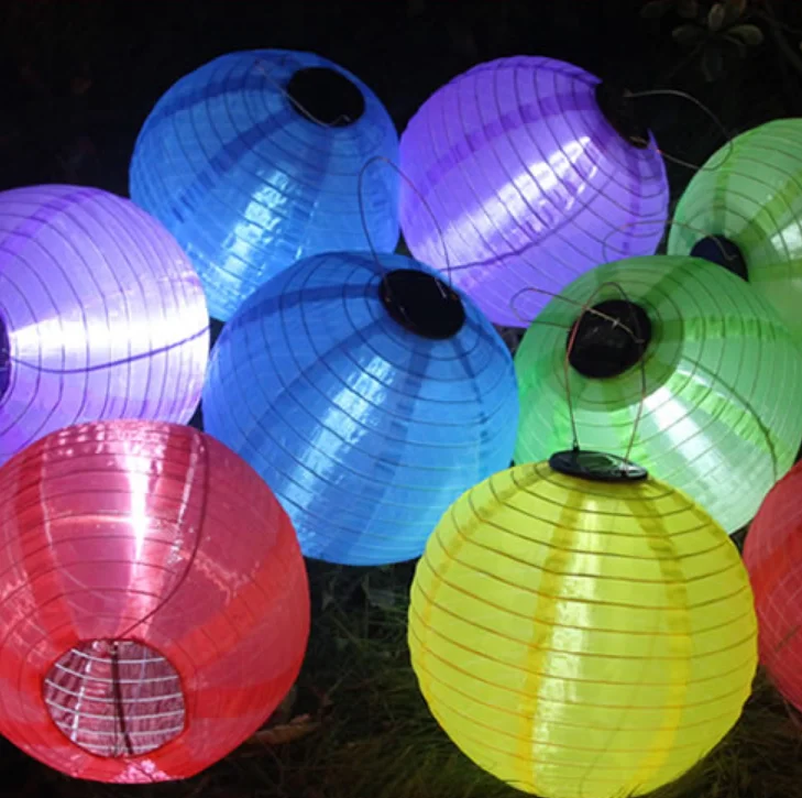 Canvas solar lantern
