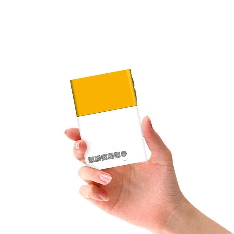 Мини-проектор YG300, проектор для спальни, дешевый мини-проектор для мобильного телефона, светодиодный проектор 800 люмен